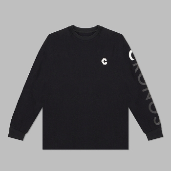 CRONOS 2LINE LONGSLEEVE BLACK | TOMIYA(トミヤ)-Omotecho Style